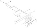 Diagram for Control Panel And Latch Parts