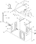 Diagram for Top And Cabinet Parts