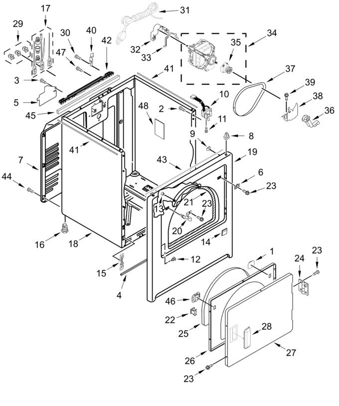 Diagram for MGD5605RW0