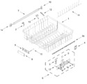 Diagram for Upper Rack And Track Parts