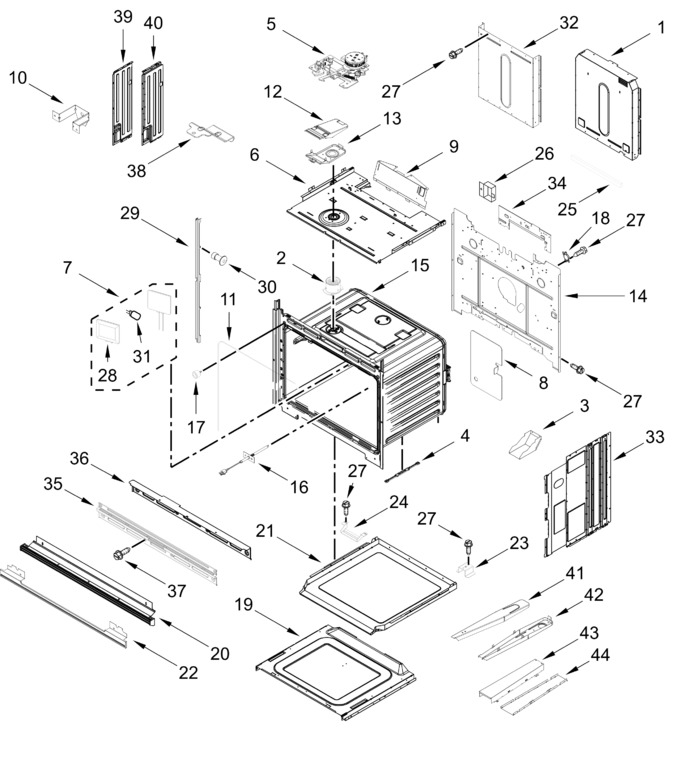 Diagram for KOED730SBE00