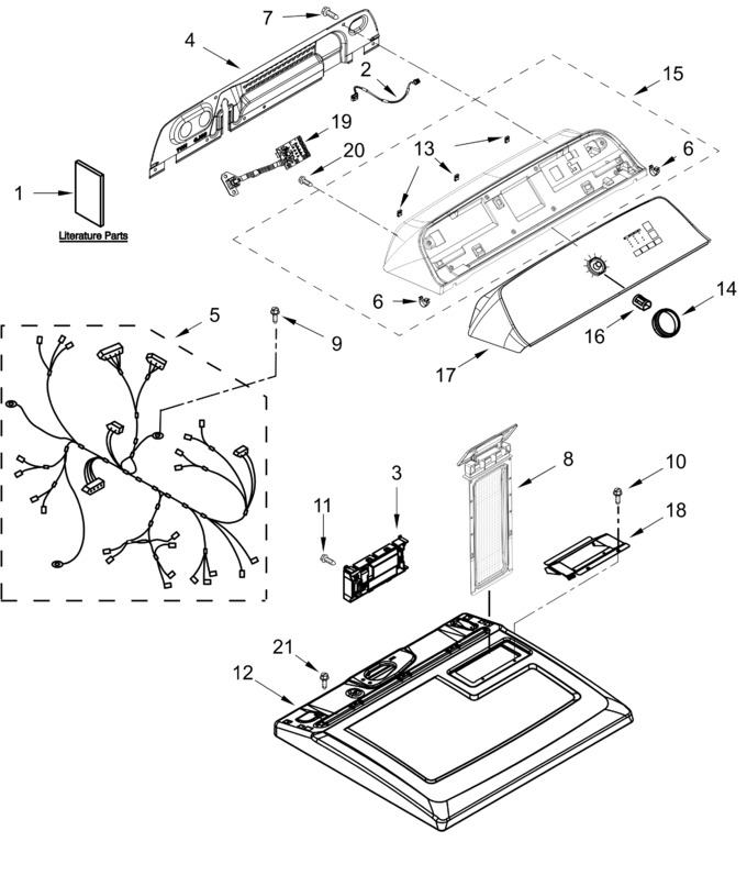 Diagram for YWED6150PW0