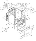 Diagram for Cabinet Parts