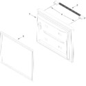 Diagram for Freezer Door Parts