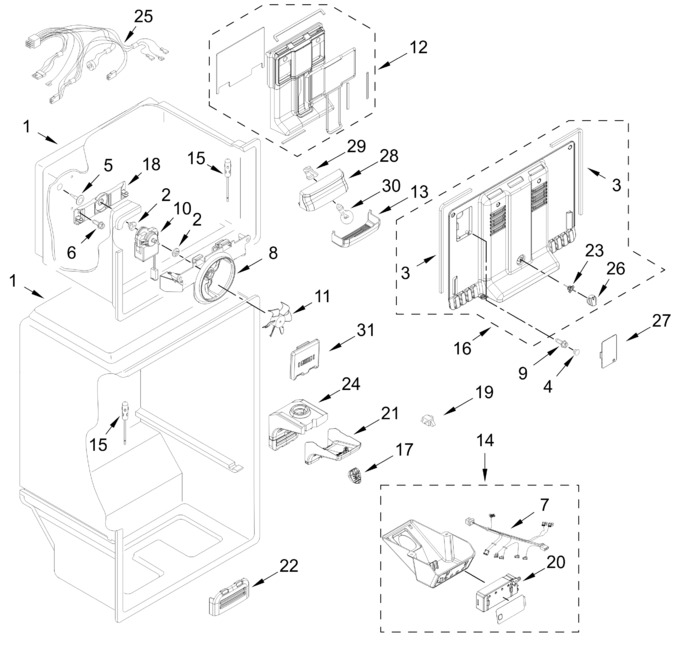 Diagram for WRTX7419SW00
