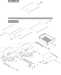 Diagram for Shelf Parts