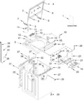 Diagram for Top And Cabinet Parts