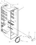 Diagram for Refrigerator Liner Parts
