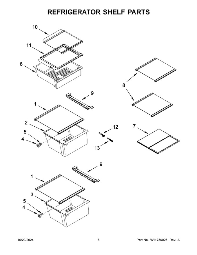 Diagram for WRS555SIHW07