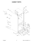 Diagram for 02 - Cabinet Parts