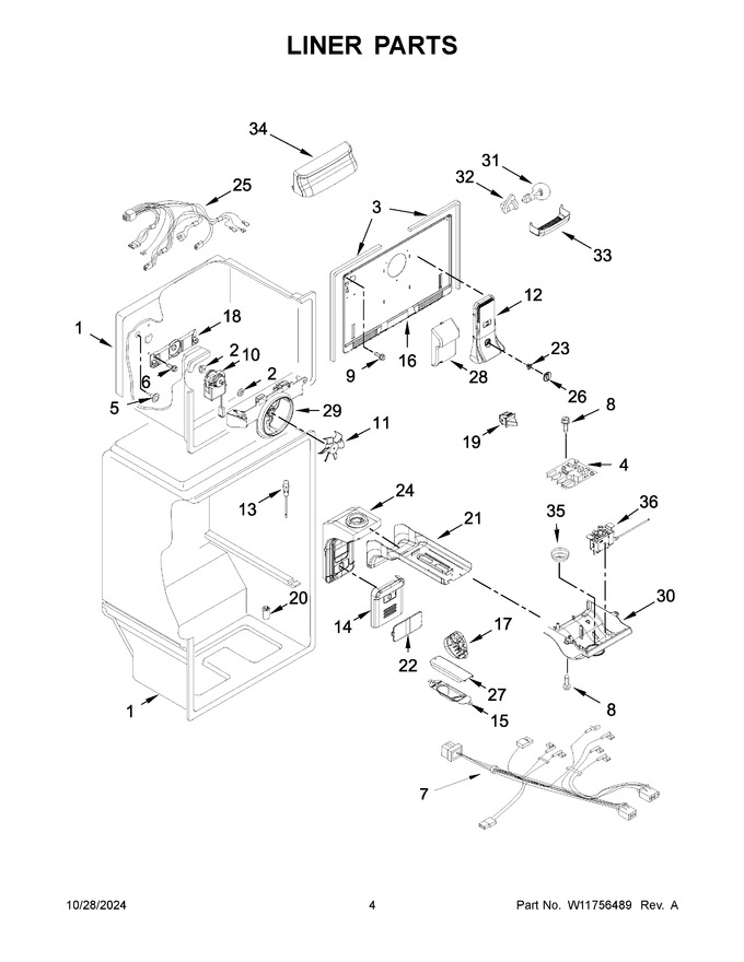 Diagram for WRT511SZDW04