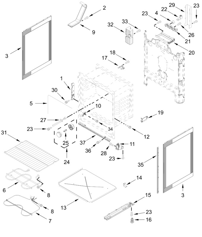 Diagram for WFES3030RB2