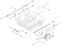 Diagram for Upper Rack And Track Parts