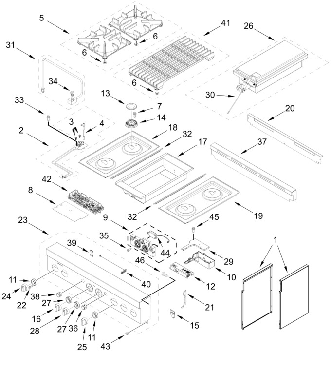 Diagram for JGRP636HL07