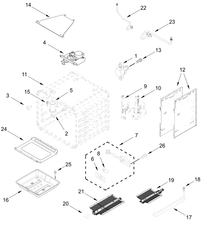 Diagram for JGRP636HL07