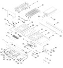 Diagram for Cooktop, Burner, Griddle, And Grill Parts