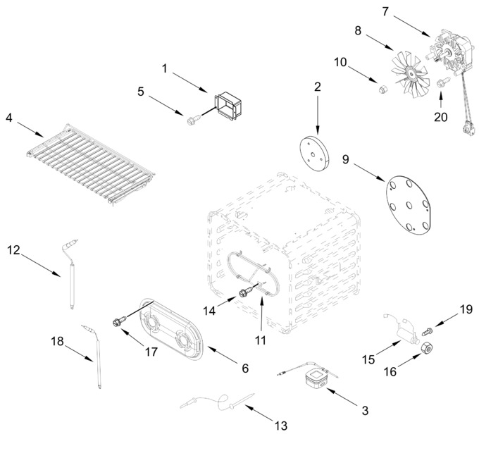 Diagram for JGRP748HL07