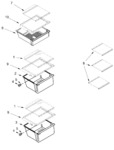 Diagram for Refrigerator Shelf Parts