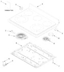 Diagram for Cooktop Parts