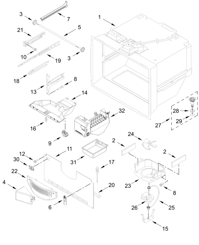 Diagram for WRB322DMHV06