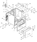 Diagram for Cabinet Parts