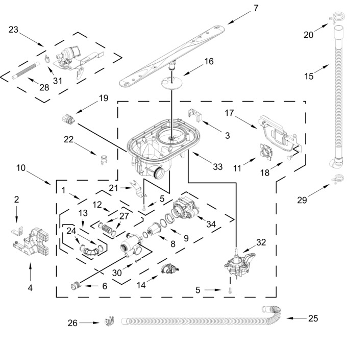Diagram for KDTS424SPS0