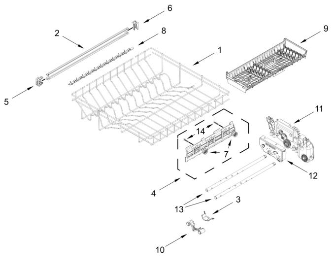 Diagram for KDTS424SPS0