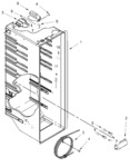 Diagram for Refrigerator Liner Parts