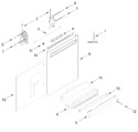 Diagram for Door And Panel Parts