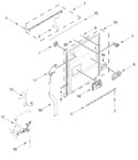 Diagram for Control Panel And Inner Door Parts