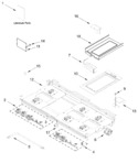 Diagram for Burner Box And Grill Parts