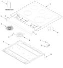 Diagram for Cooktop Parts