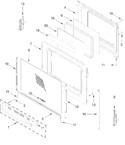 Diagram for Door Parts