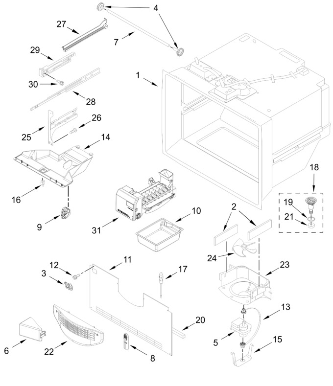 Diagram for WRFF5333PW03