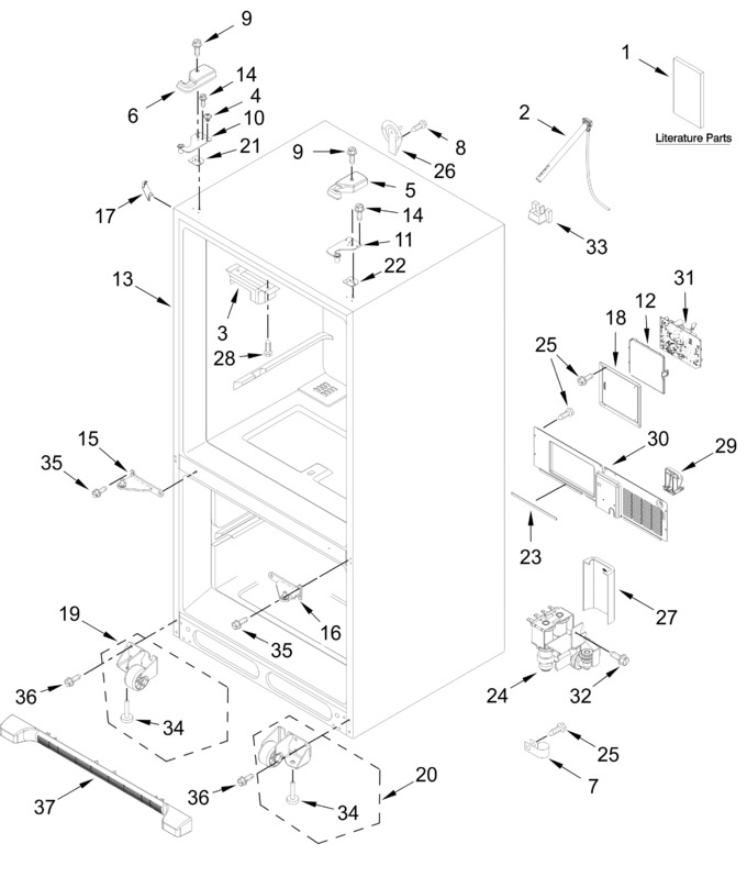 Diagram for KRFF302EBS08