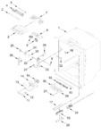 Diagram for Refrigerator Liner Parts