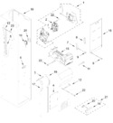 Diagram for Freezer Liner And Icemaker Parts