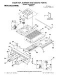Diagram for 01 - Cooktop, Burner And Grate Parts