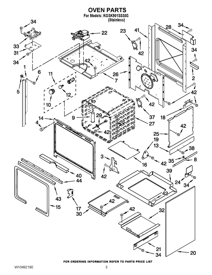 Diagram for KGSK901SSS03