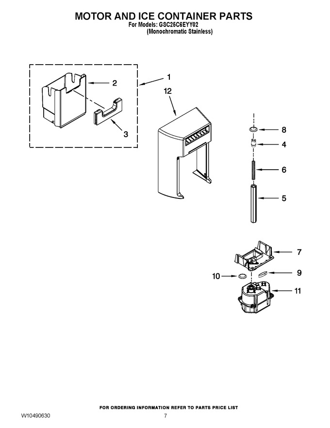 Diagram for GSC25C6EYY02