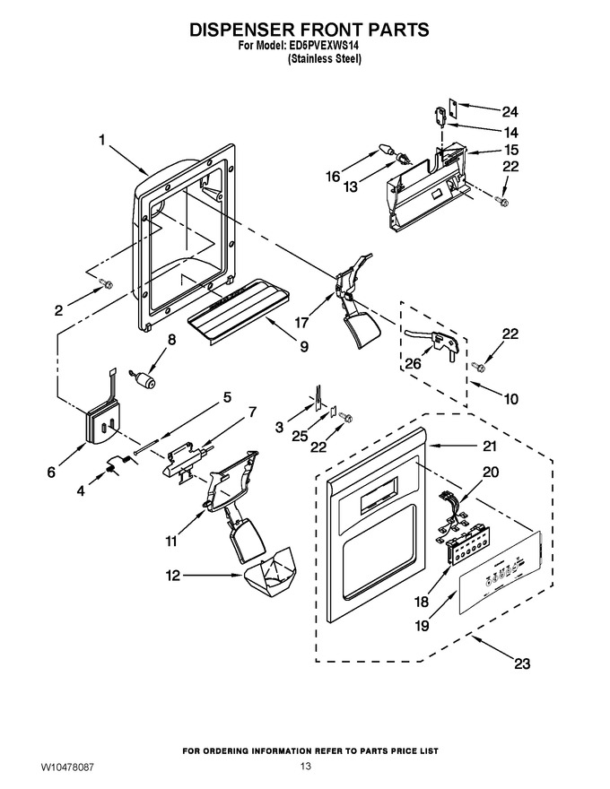 Diagram for ED5PVEXWS14