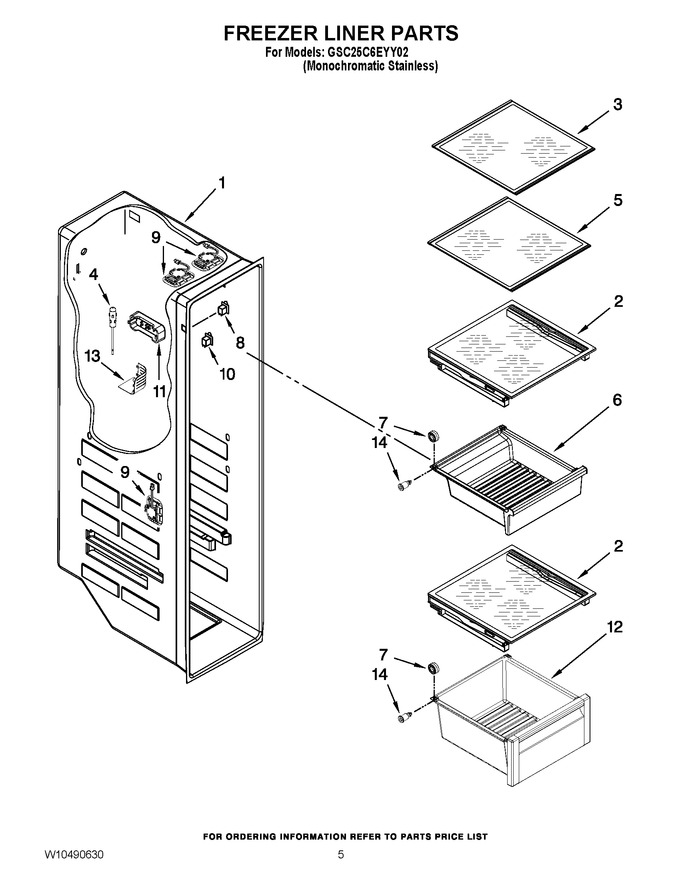 Diagram for GSC25C6EYY02