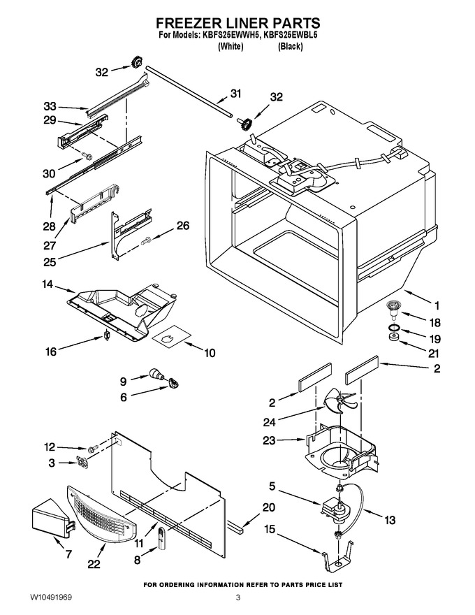 Diagram for KBFS25EWWH5