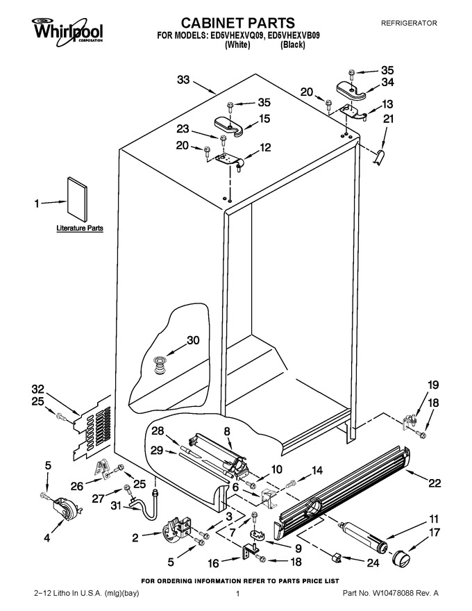 Diagram for ED5VHEXVQ09