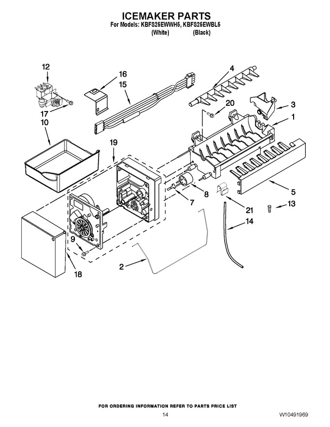 Diagram for KBFS25EWWH5