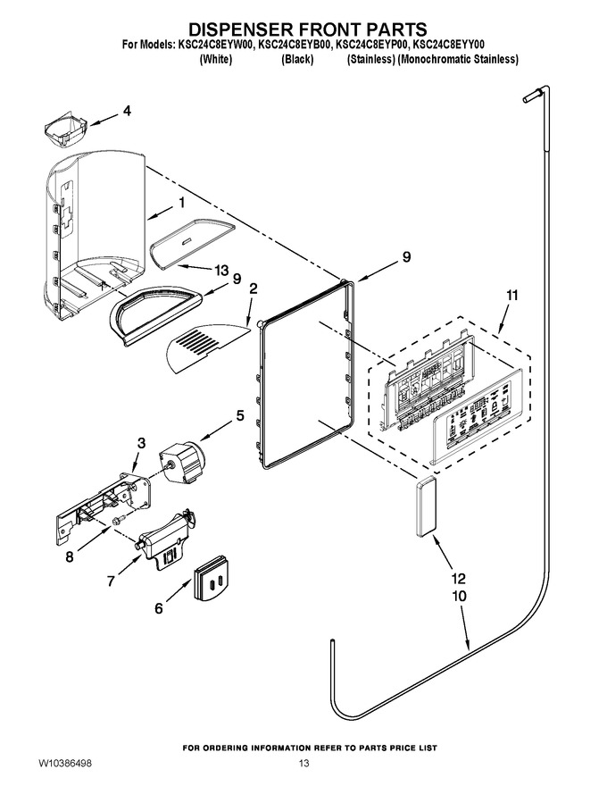 Diagram for KSC24C8EYY00