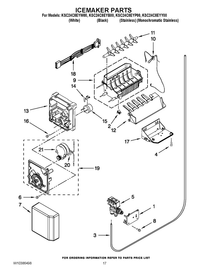 Diagram for KSC24C8EYY00