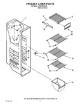 Diagram for 04 - Freezer Liner Parts