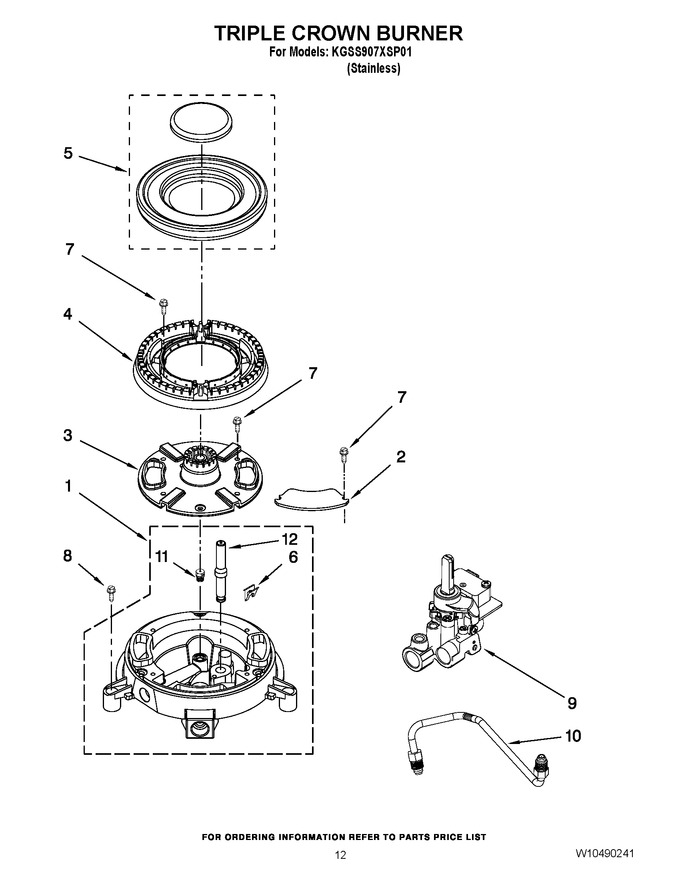 Diagram for KGSS907XSP01