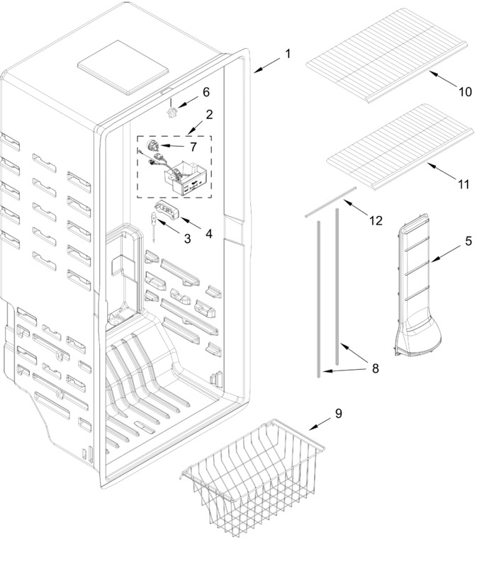 Diagram for WZF34X20DW07